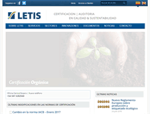 Tablet Screenshot of letis.org
